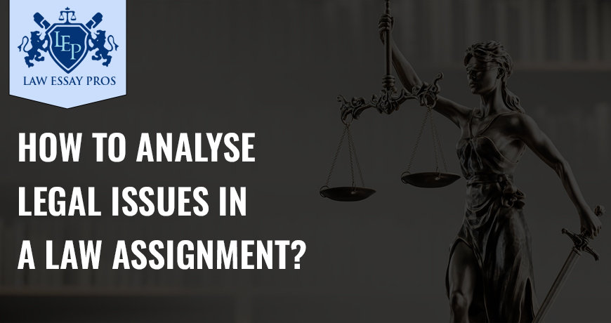How To Analyse Legal Issues In A Law Assignment?