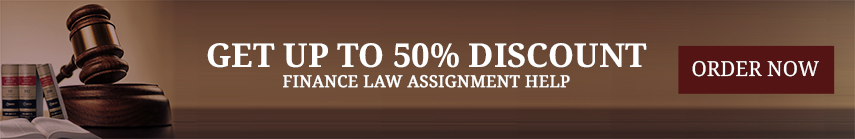 Finance Law Assignment Help