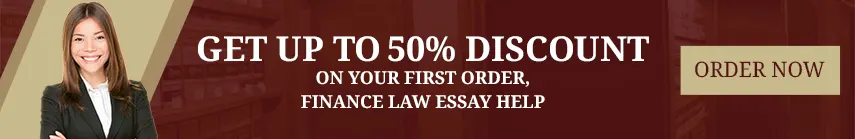 Finance Law Essay Help