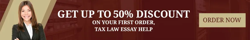 Tax Law Essay Help